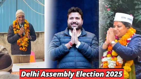 Rich and poor candidates in Delhi elections 2025