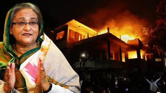 Sheikh Hasina Reacts on Sheikh Mujibur Rahman house bulldozer in Bangladesh