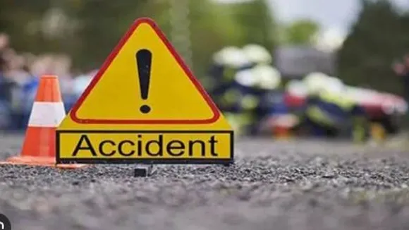 accident on up road