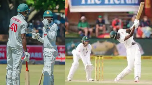 ZIM vs IRE after deadly bowling Blessing Muzarabani rocks in batting takes important lead for Zimbabwe 