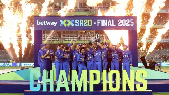 SA20 mumbai indians won trophy