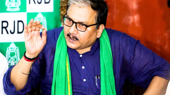 RJD leader Manoj Jha 