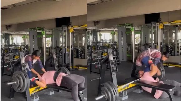 gym viral video social media