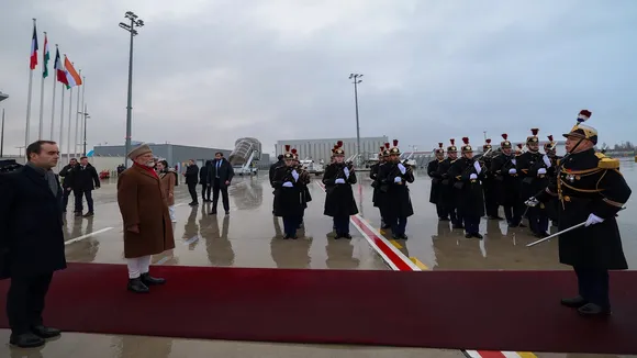 PM Modi in Paris