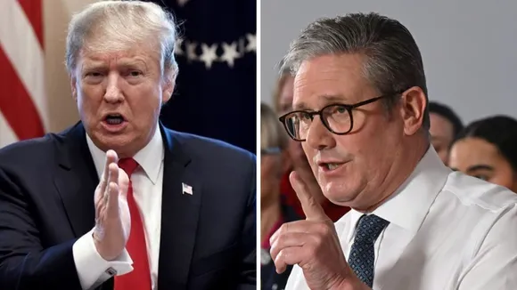 Trump and Keir Starmer