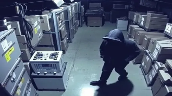 Batteries theft alwar