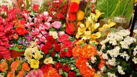 plastic flower