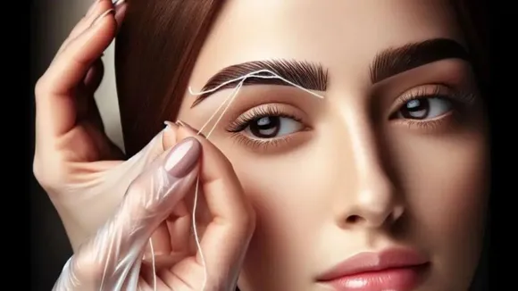 eyebrow threading