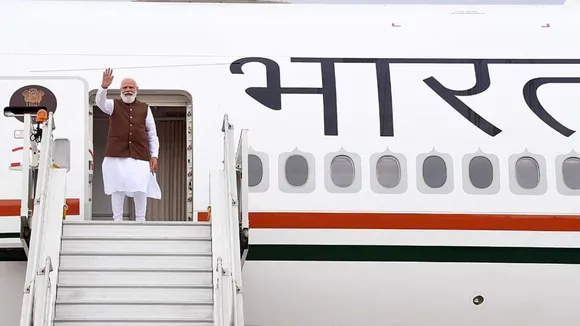 PM Modi Plane Air India One terrorist ahead Foreign Visit Mumbai Police