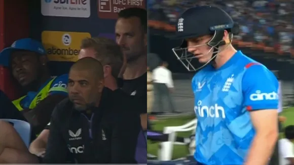 Jofra Archer seen sleeping during England defeat in IND vs ENG 3rd ODI 