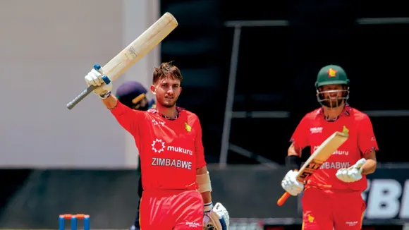 ZIM vs IRE 21 year old Brian Bennett hits 169 with 20 fours and 3 sixes 