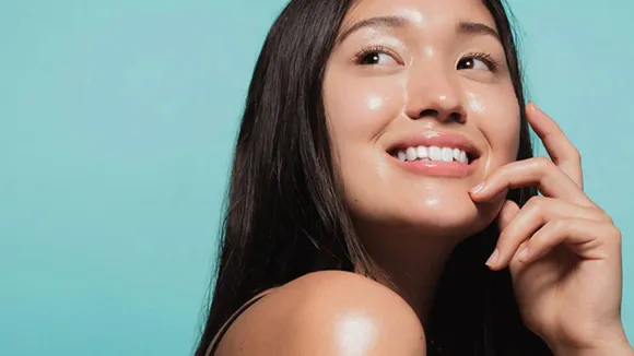 glowing face