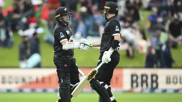 will young Tom Latham hit century PAK vs NZ Champions Trophy 2025