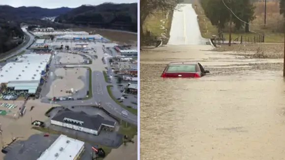 Flood in Six states of america 14 killed updates in hindi