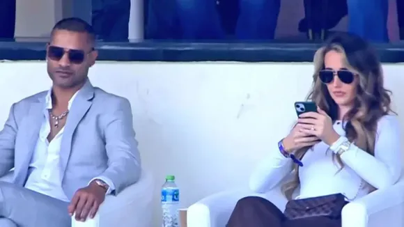 Shikhar Dhawan's mystery girl name revealed he spotted with during IND vs BAN Champions Trophy 