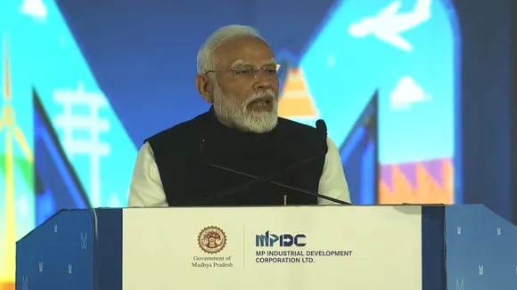 PM Modi in MP Investment Summit