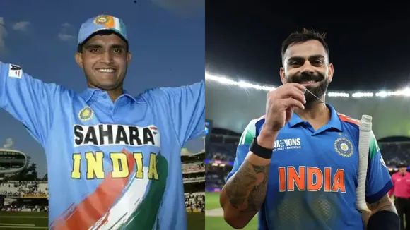 virat kohli can leave behind sourav-ganguly after making 15 runs in champions trophy 2025