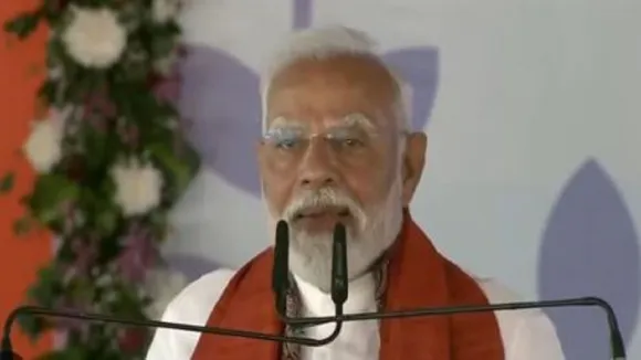 pm modi in bihar stage