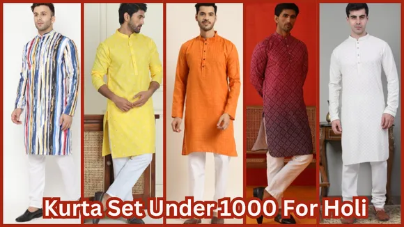 Kurta Set Under 1000 For Holi