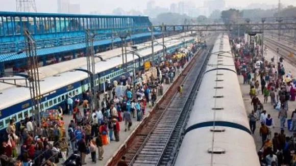 train on platform