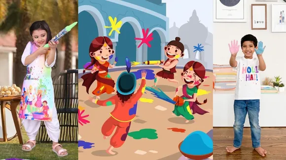 Kid's Holi Fashion