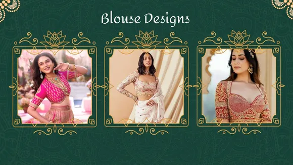 Blouse Designs For College Farewell
