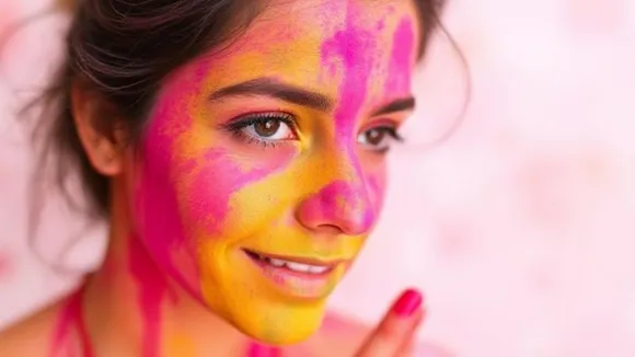 Holi Skin Care 5 easy and effective tips to remove the permanent colors of Holi from the face