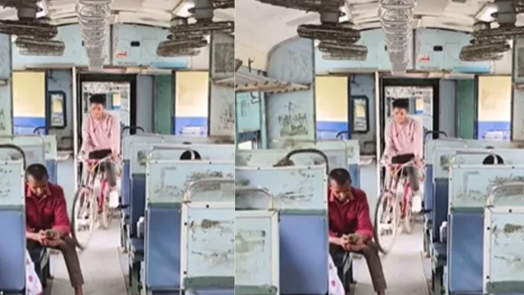 Viral video train in cycle
