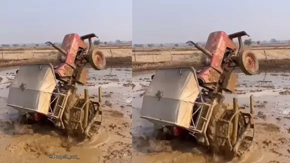 tractor Stunt video