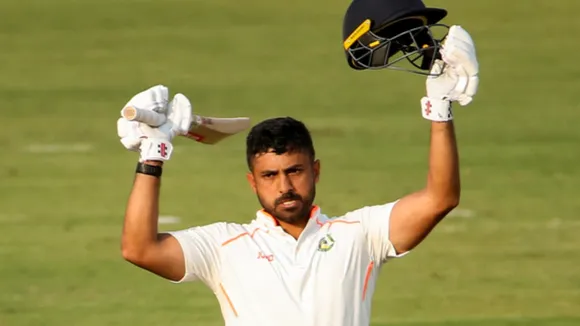 karun nair century
