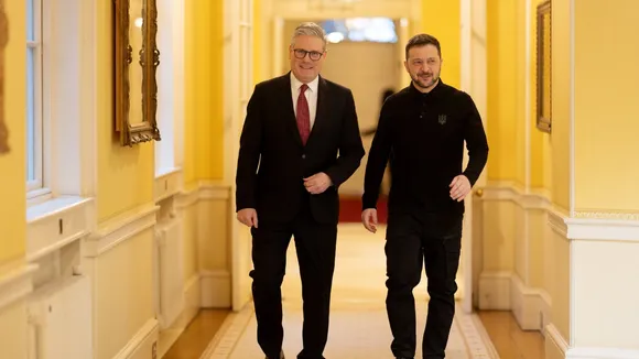 British PM Welcomes Zelenskyy on Downing street