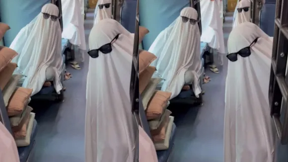 VIRAL GHOST VIDEO ON SOCIAL MEDIA