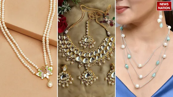 Latest Pearl Jewelery Designs