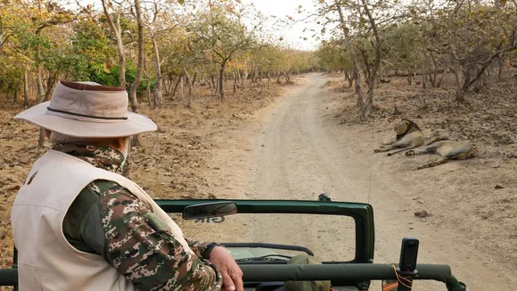 PM  Modi in Gir National Park