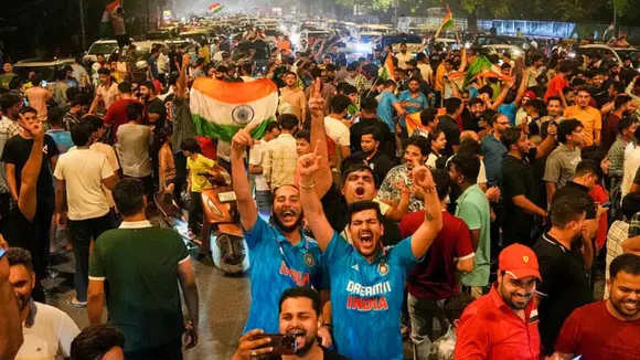 Team India Won Image