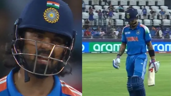 I was hitting man KL Rahul says to Virat Kohli when he lost his wicket during IND vs AUS 