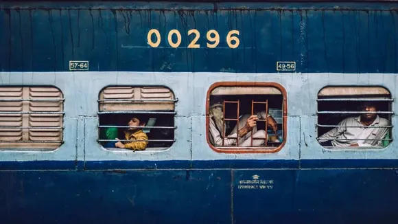 indian railway on holi