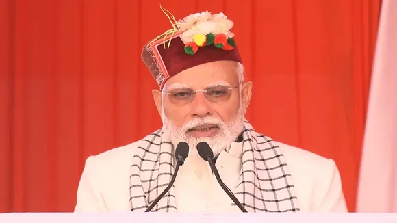pm modi rally in Harsil
