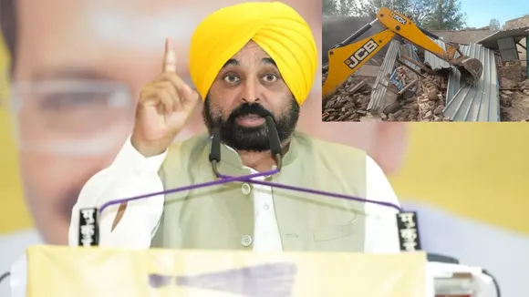 CM Mann bulldozer action Punjab