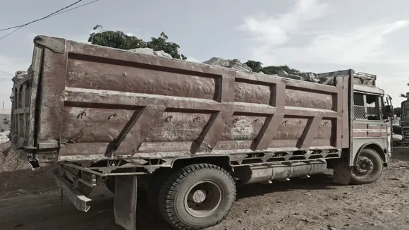 dumper crushed people