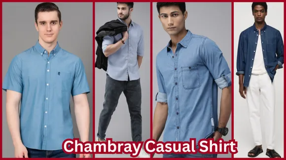 Chambray Casual Shirt