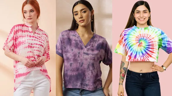 Tie and dye Tops