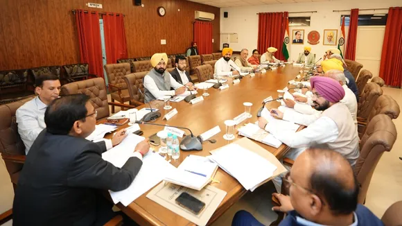 Punjab Cabinet Meeting