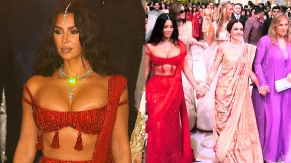 Kim Kardashian in Anant Ambani wedding 