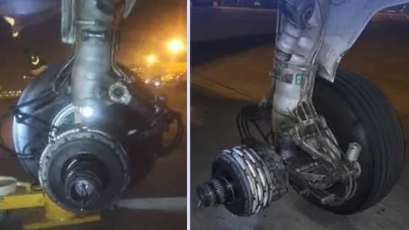 PIA Flight Tyre lost in Lahore or Pakistan 