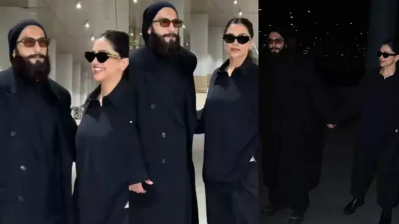 Deepika Padukone and Ranveer Singh.....