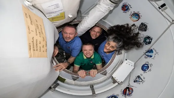 Sunita Williams and Buch at ISS