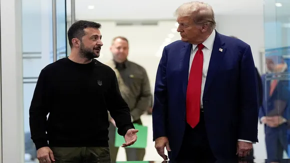 Trump and Volodymyr zelenskyy