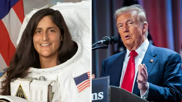 Sunita Williams and Donald Trump