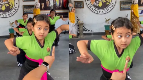Bali dance viral video on social media
